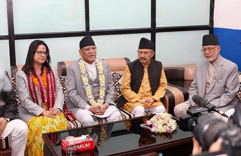 प्रधानमन्त्री ‘प्रचण्ड’ भन्छन्- अहिलेको समीकरण पूरै अवधि जान्छ