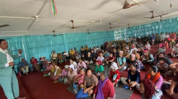 बेलडाँगी र मोरङको शरणार्थी शिविरमा जीवन निर्वाह रकम (भत्ता) वितरण