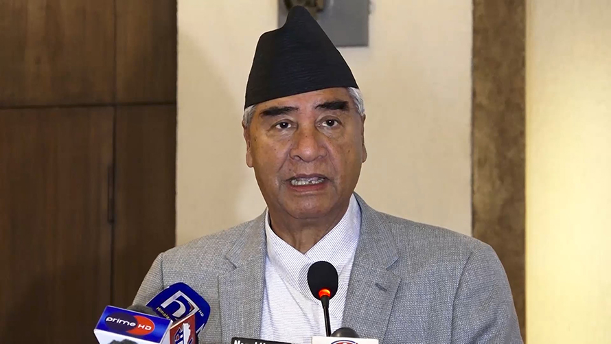 आफु बोल्दा नाराबाजी भएपछि देउवाले भनेः लाज नभएकाहरु……