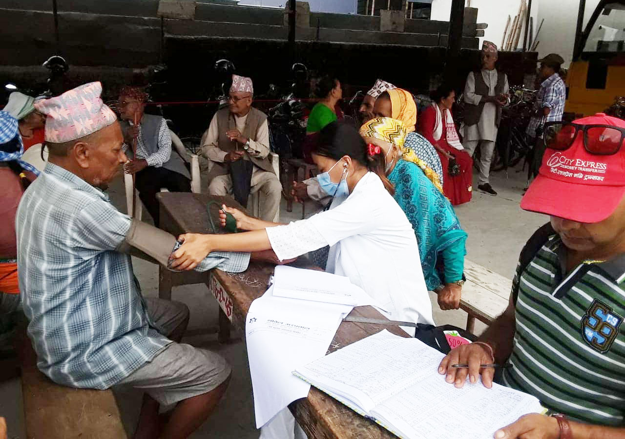 चिसोपानी पञ्चमी बजारमा नि:शुल्क स्वास्थ्य शिविर सञ्चालन हुने