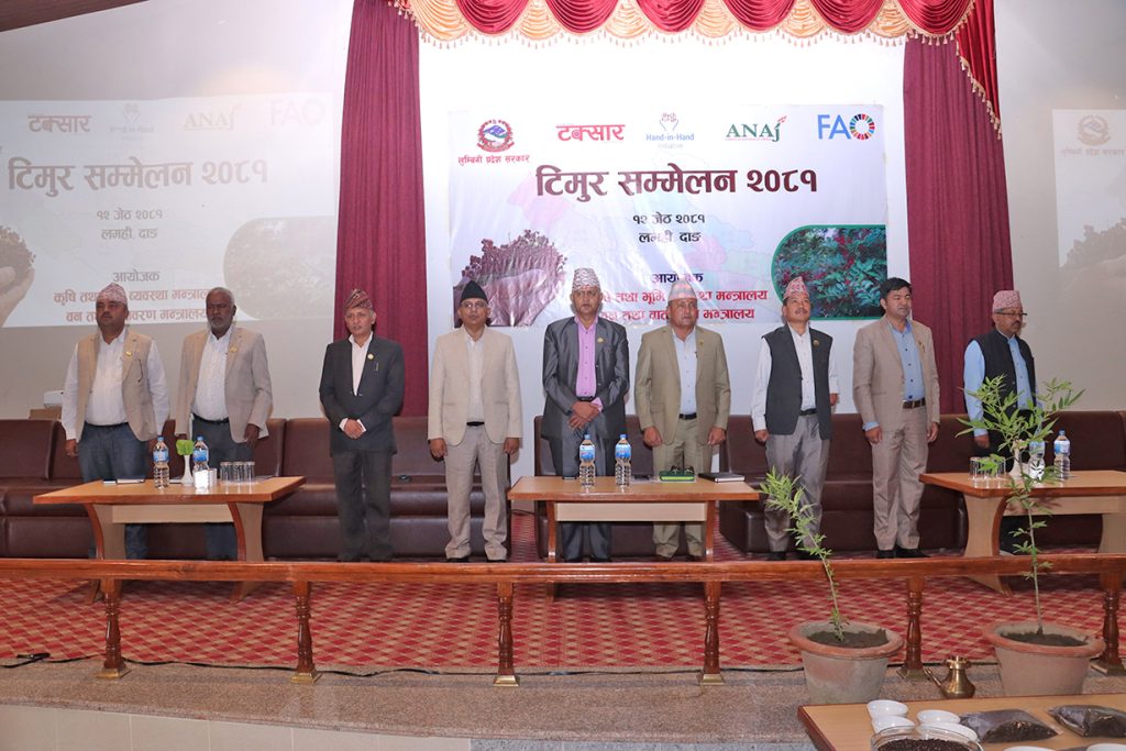 टिमुर खेतीलाई व्यवसायीकरण गर्न सरोकारवालाको माग