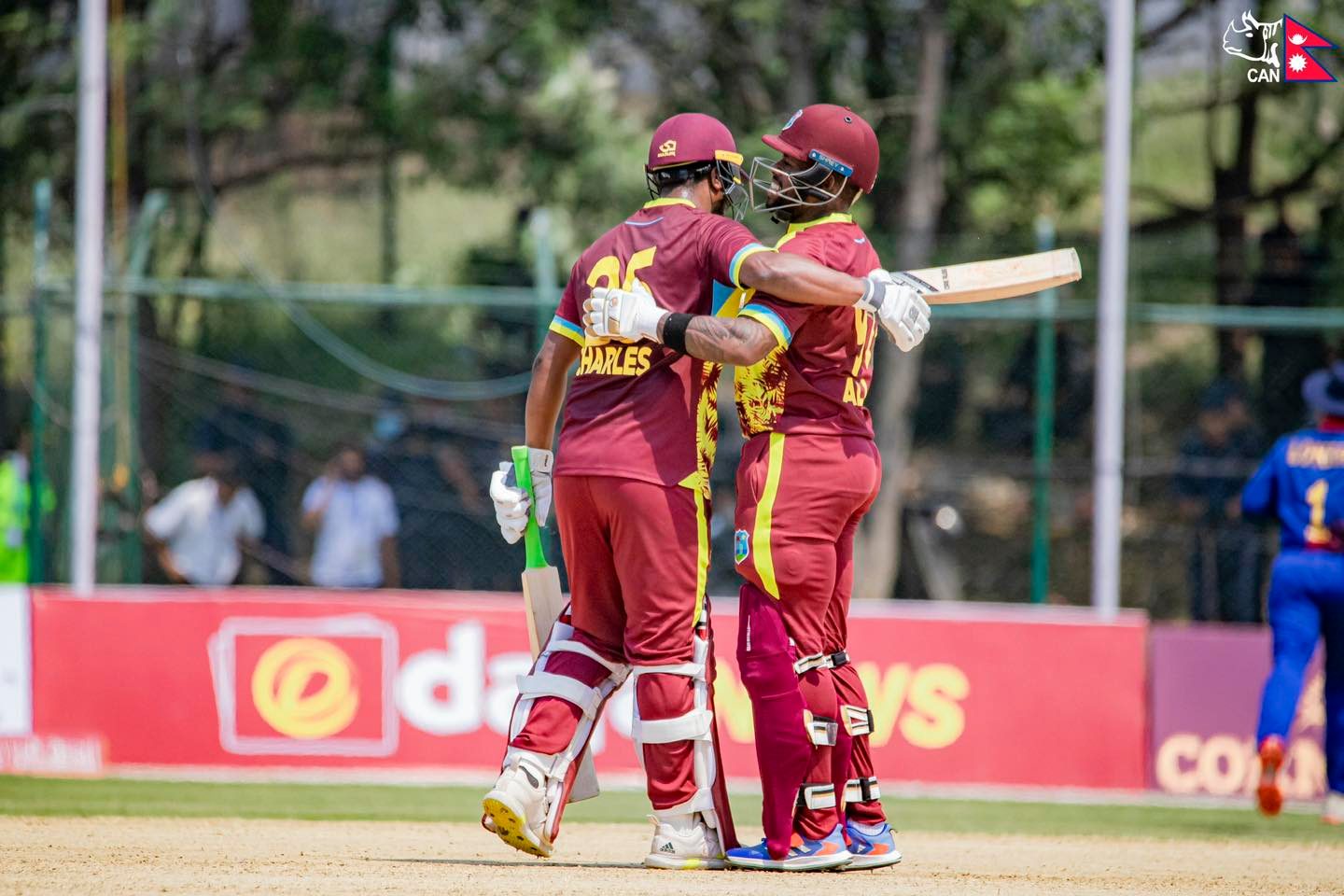 वेष्टइण्डिजले दियो नेपाललाई २२८ रनको लक्ष्य