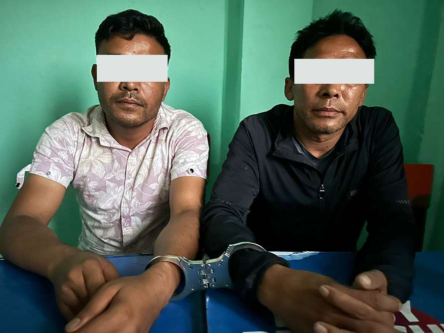काठमाडौंको गेस्टहाउसबाट ७२ लाखसहित २ जना पक्राउ