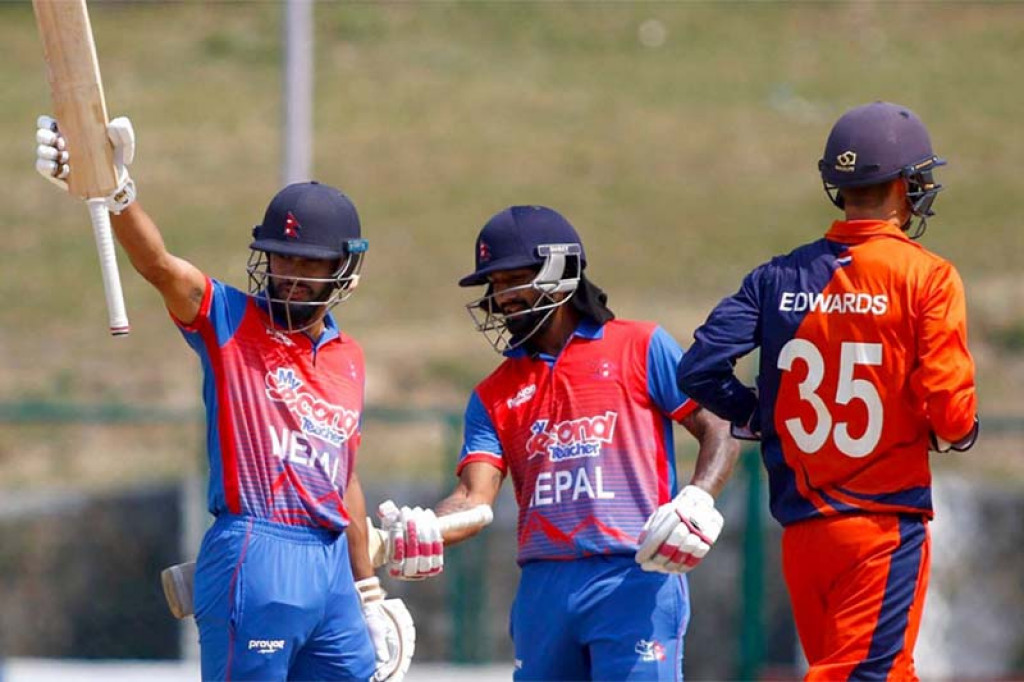 टी-२० विश्वकप- नेपालले आज नेदरल्यान्ड्ससँग खेल्दै