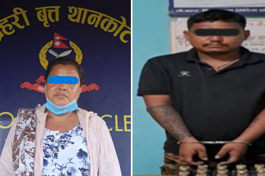 लागुऔषध ओसारपसार गर्न पठाओको प्रयोग
