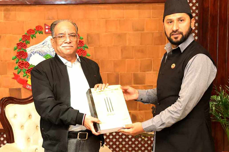 राष्ट्रिय स्वतन्त्र पार्टी सरकारबाट नबाहिरिने प्रधानमन्त्री ‘प्रचण्ड’को भनाई