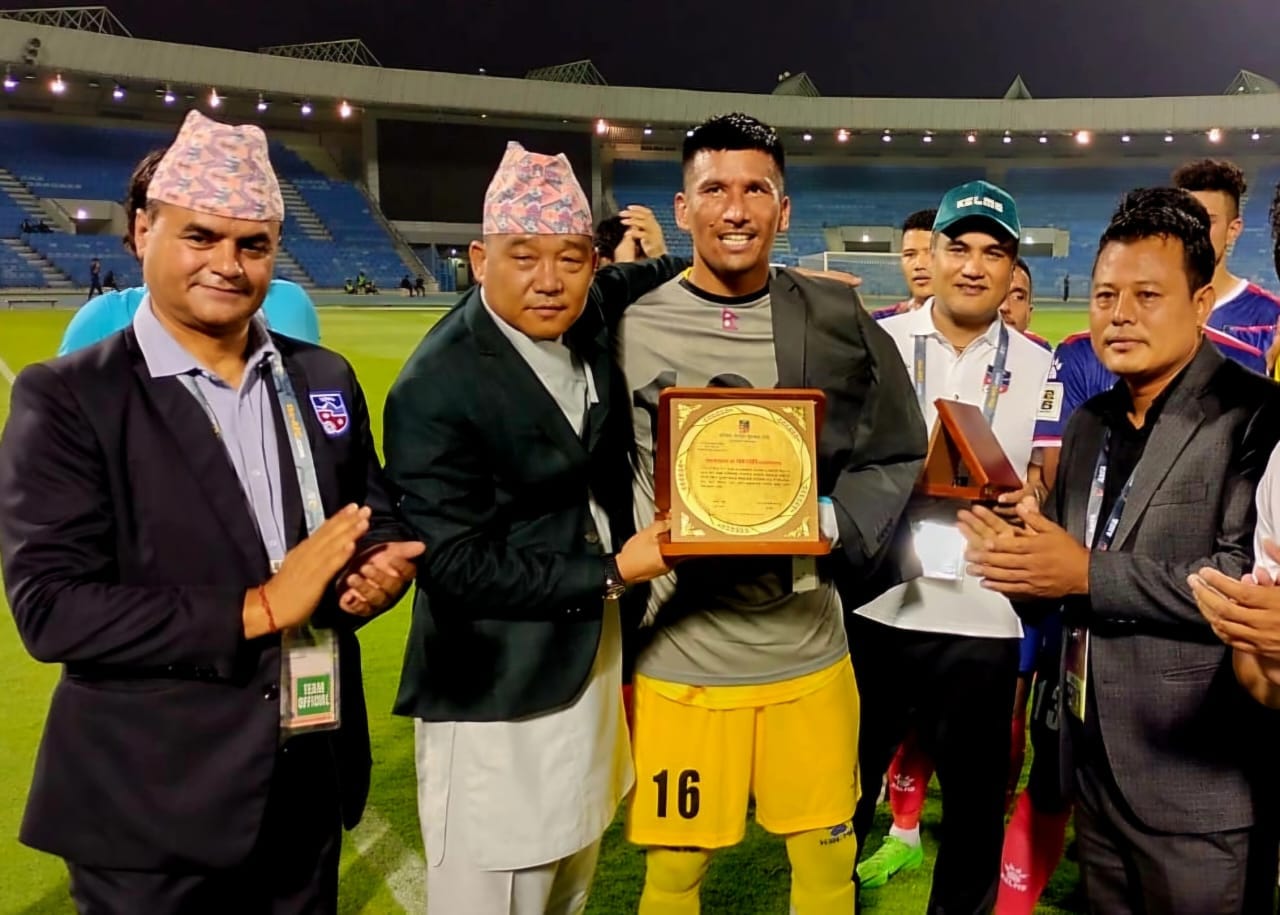 कप्तान किरणको नाममा १००औं अन्तर्राष्ट्रिय खेल खेल्ने कीर्तिमान