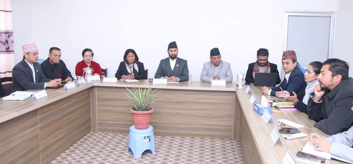 रास्वपाको बैठक प्रत्यक्ष प्रसारण गर्न सभापति लामिछानेसँग महामन्त्री ढकालको प्रस्ताव l