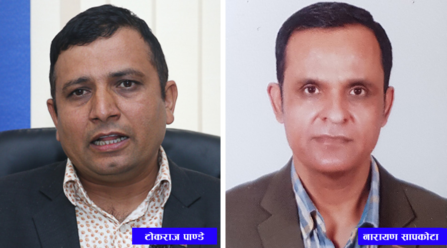 अर्थ मन्त्रालय महाशाखा प्रमुखको जिम्मेवारी नारायण सापकोटालाई