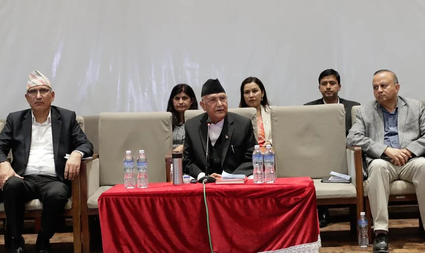 एमाले संसदीय दलको बैठक सुरु