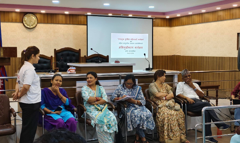 झापाको दमकमा उप–प्रमुख सुरक्षित महिनावारी कार्यक्रम सञ्चालनमा