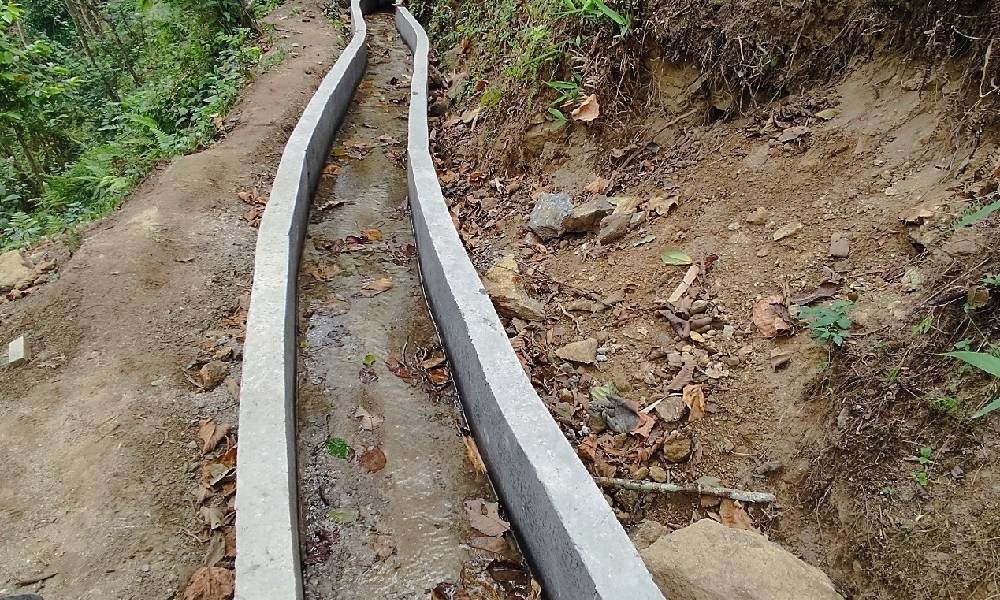 पहाडी जिल्ला इलामको गाउँ–बस्तिमा सिंचाईको लागि कुलो–नहर बन्दै